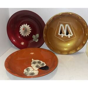 Fred Roberts Company Vintage Melamine Lacquer Bowls MID CENTURY Japan